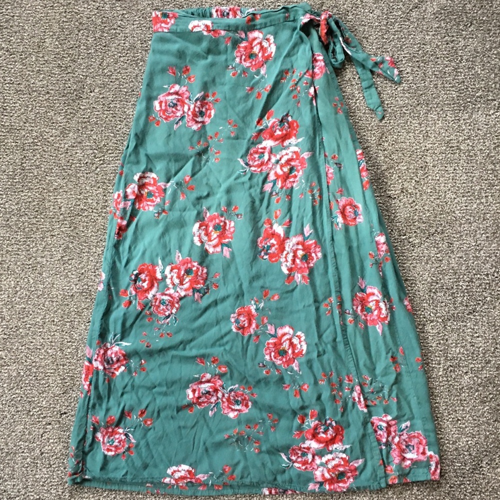 Japan floral skirt